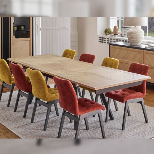 Table rectangle extensible - Haussmann extensible