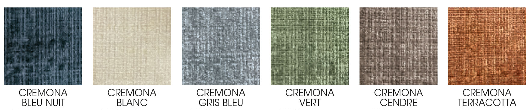 Nuancier crémona